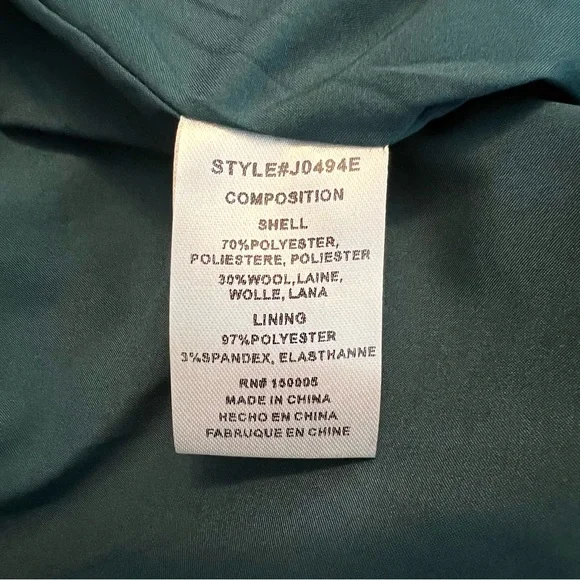 NWT Anthropologie dRa Cozy Wool Blend Puff-sleeved Coat - Picture 14 of 15